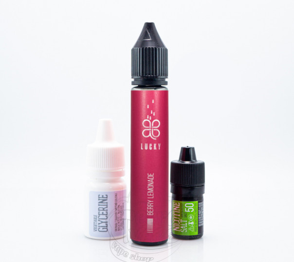 Рідина Lucky Salt Berry Lemonade 30ml 50mg зі смаком ягідного лимонаду з холодком (набір компонентів)