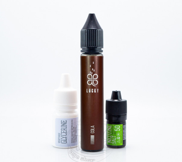Рідина Lucky Salt Cola 30ml 50mg зі смаком коли з льодом (набір компонентів)