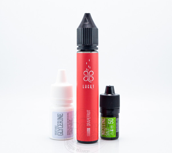 Рідина Lucky Salt Grapefruit 30ml 50mg зі смаком грейпфруту з холодком (набір компонентів)