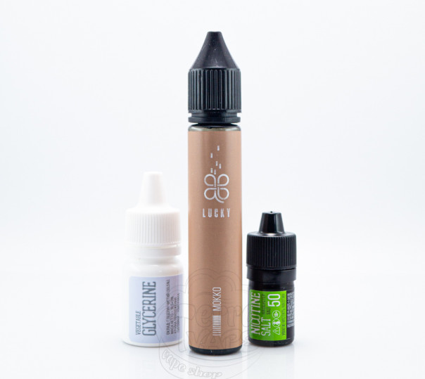 Рідина Lucky Salt Mokko 30ml 50mg зі смаком кави з льодом (набір компонентів)
