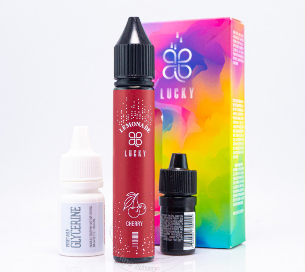 Жидкость Lucky Salt Cherry Lemonade 30ml 50mg со вкусом вишневого лимонада со льдом (набор компонентов) Жидкость Lucky Salt Cherry Lemonade 30ml 50mg со вкусом вишневого лимонада со льдом (набор компонентов)