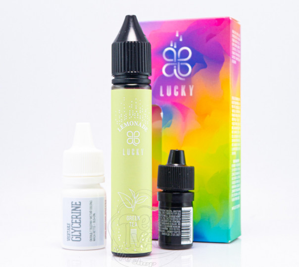 Рідина Lucky Salt Green Tea Lemonade 30ml 50mg зі смаком зеленого чаю з льодом (набір компонентів) Рідина Lucky Salt Green Tea Lemonade 30ml 50mg зі смаком зеленого чаю з льодом (набір компонентів)