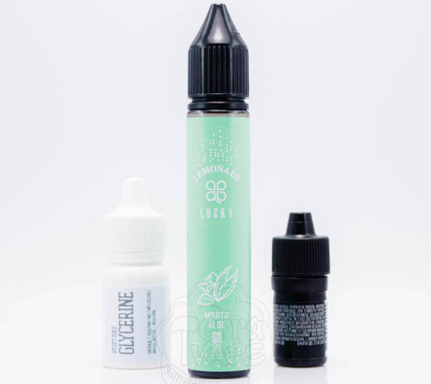 Рідина Lucky Salt Mojito Aloe 30ml 50mg зі смаком мохіто та алое з холодком (набір компонентів)