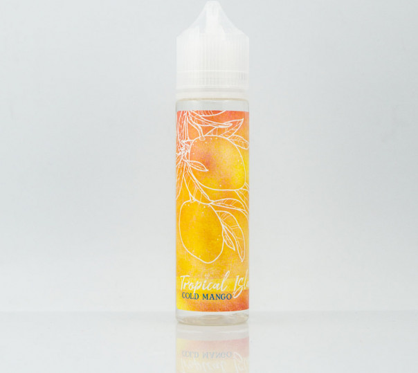 Жидкость Tropical Island Organic Cold Mango 60ml на органическом никотине со вкусом манго с холодком