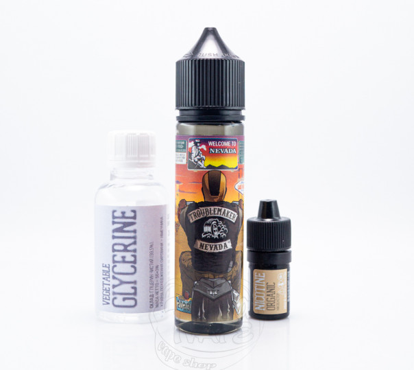 Жидкость Troublemaker Organic Nevada 60ml 3mg со вкусом кактуса с инжиром (набор компонентов)