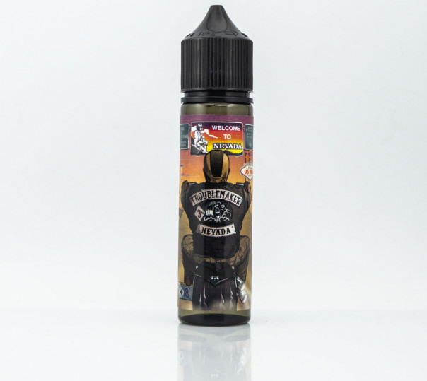 Рідина Troublemaker Organic Nevada 60ml 0mg без нікотину зі смаком кактуса з інжиром