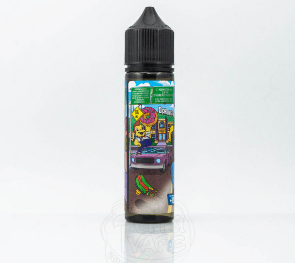 Жидкость Troublemaker Organic Springfield 60ml 0mg без никотина со вкусом пончика с джемом Жидкость Troublemaker Organic Springfield 60ml 0mg без никотина со вкусом пончика с джемом