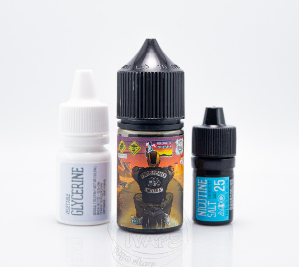 Рідина Troublemaker Salt Nevada 30ml 50mg зі смаком інжиру і кактуса (набір компонентів)