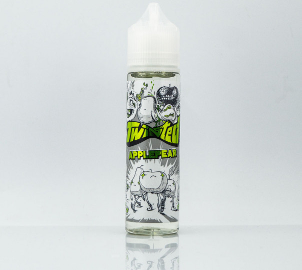 Рідина Twisted Organic Applepear 60ml 3mg на органічному нікотині зі смаком яблука та груші