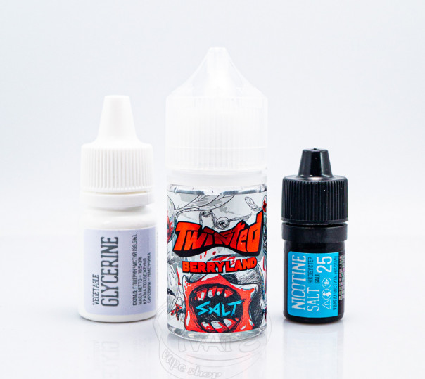 Жидкость Twisted Salt Berryland 30ml 50mg со вкусом ягод (набор компонентов)