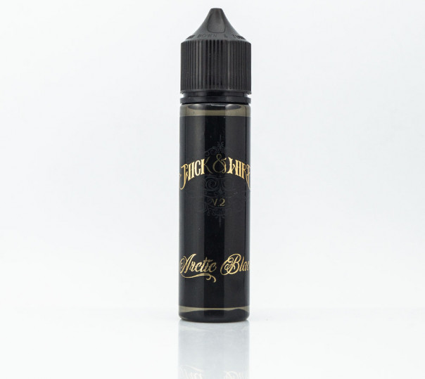 Рідина Wick&Wire Organic Arctic Black v2 60ml 1.5mg на органічному нікотині зі смаком смородини з ментолом