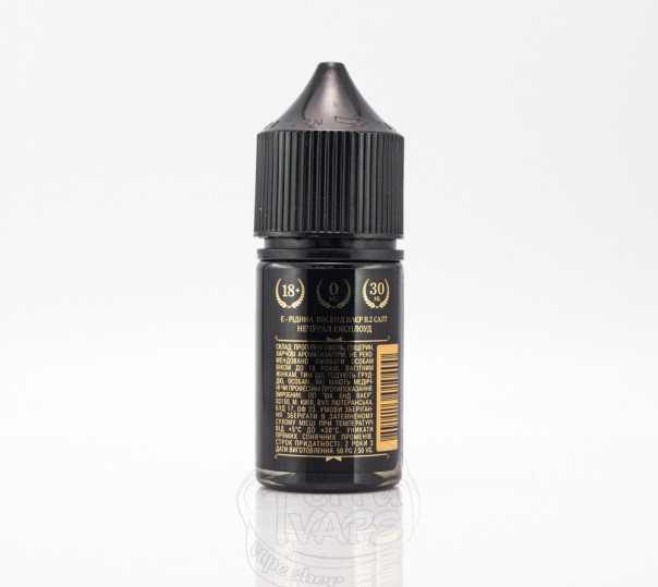 Рідина Wick&Wire Salt Natural Explode v2 30ml 0mg без нікотину зі смаком малини з холодком