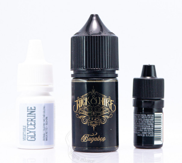 Рідина Wick&Wire Salt Bugaboo v2 30ml 25mg зі смаком желейних ведмедиків (набір компонентів)