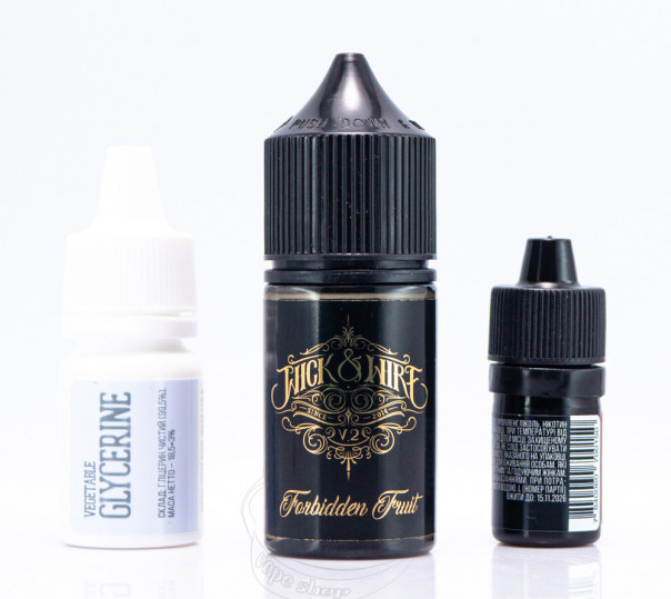 Рідина Wick&Wire Salt Forbidden Fruit v2 30ml 25mg зі смаком лічі та зеленого яблука (набір компонентів)