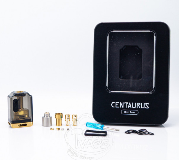 Lost Vape Centaurus Boro Tank Silver White Lost Vape Centaurus Boro Tank Silver White