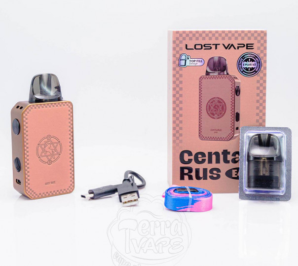 Lost Vape Centaurus E40 Pod Kit 1400mAh Gold Versace Багаторазова POD система Lost Vape Centaurus E40 Pod Kit 1400mAh Gold Versace Багаторазова POD система