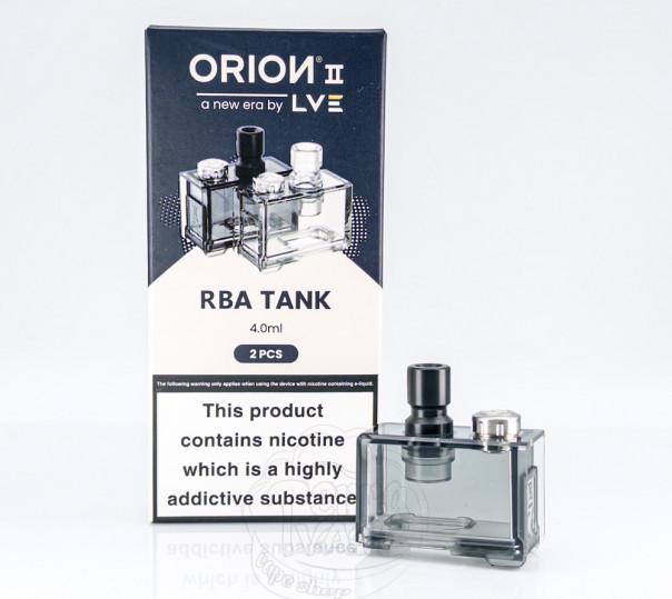 Пустой картридж LVE Orion 2 Pro Empty Pod Cartridge 4.5мл (для испарителя) для POD мода LVE Orion II Pro Пустой картридж LVE Orion 2 Pro Empty Pod Cartridge 4.5мл (для испарителя) для POD мода LVE Orion II Pro