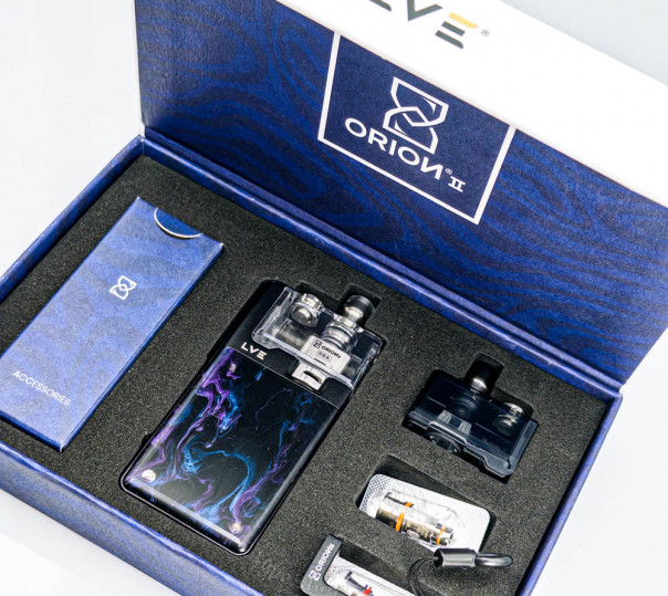 LVE Orion 2 Pro Pod Mod Kit 50W 1900mAh Багаторазова POD система LVE Orion 2 Pro Pod Mod Kit 50W 1900mAh Багаторазова POD система