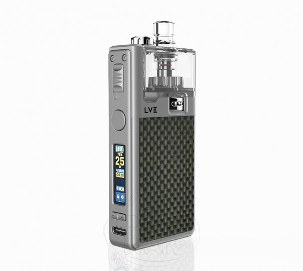 LVE Orion 2 Pro Pod Mod Kit 50W 1900mAh Silver Textured Carbon Багаторазова POD система