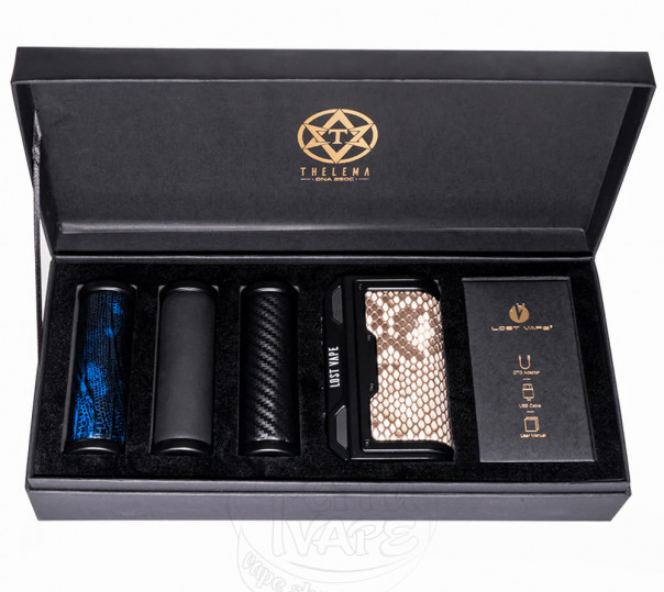 Подарунковий набір бокс-мод Lost Vape Thelema DNA250C Box Mod (Gift Box) Подарунковий набір бокс-мод Lost Vape Thelema DNA250C Box Mod (Gift Box)