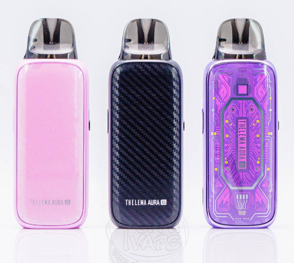 Lost Vape Thelema Aura 45 Pod Kit 1600mAh Многоразовая POD система Lost Vape Thelema Aura 45 Pod Kit 1600mAh Многоразовая POD система