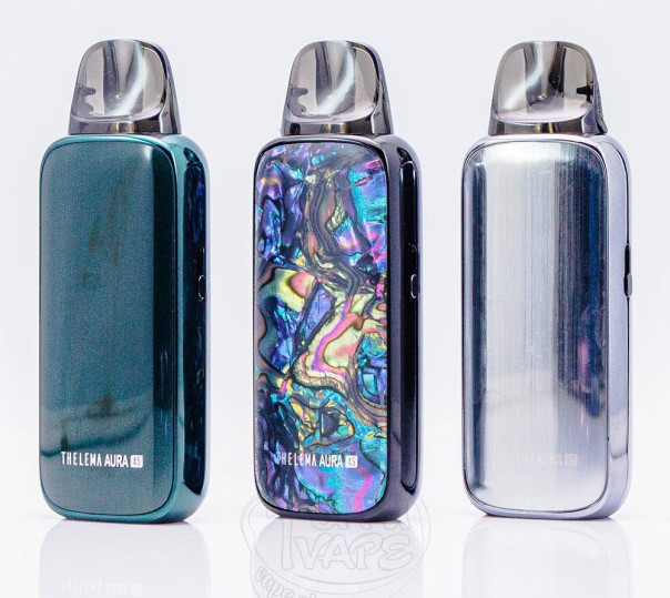 Lost Vape Thelema Aura 45 Pod Kit 1600mAh Многоразовая POD система Lost Vape Thelema Aura 45 Pod Kit 1600mAh Многоразовая POD система