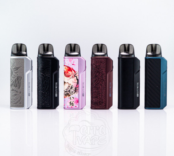 Lost Vape Thelema Elite DM45 Pod System Kit 1500mAh Багаторазова POD система Lost Vape Thelema Elite DM45 Pod System Kit 1500mAh Багаторазова POD система