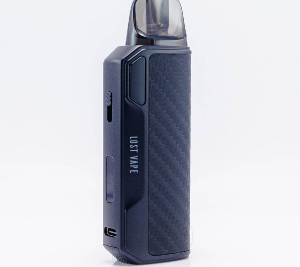 Lost Vape Thelema Elite S Pod Kit 1400mAh Black Carbon Многоразовая POD система