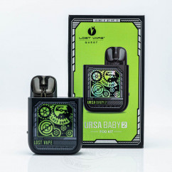 Lost Vape Ursa Baby 2 Pod Kit Pop Black Time Gear