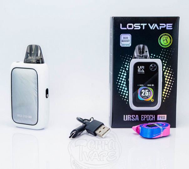 Lost Vape Ursa Epoch Pro Pod System Kit 1400mAh Багаторазова POD система Lost Vape Ursa Epoch Pro Pod System Kit 1400mAh Багаторазова POD система