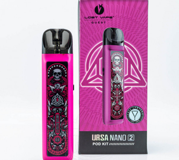 Lost Vape Ursa Nano 2 Pod Kit Pink Survivor Багаторазова POD система