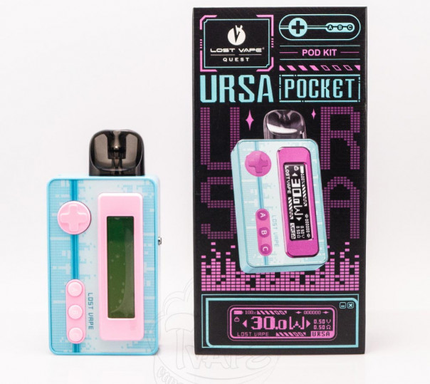 Lost Vape Ursa Pocket Pod Kit 1200mAh Багаторазова POD система Lost Vape Ursa Pocket Pod Kit 1200mAh Багаторазова POD система