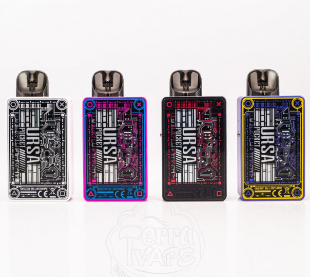 Lost Vape Ursa Pocket Pod Kit 1200mAh Багаторазова POD система Lost Vape Ursa Pocket Pod Kit 1200mAh Багаторазова POD система