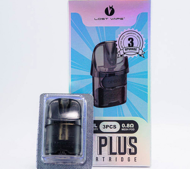 Картридж Lost Vape E-Plus Mesh Cartridge 0.8 Ом для Thelema Elite 40, Art 40, Nano, Centaurus E40 / Max / Ultra Kit