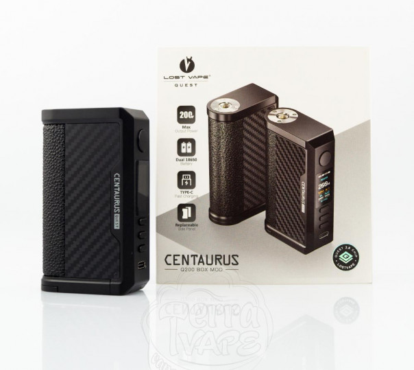 Lost Vape Centaurus Q200 Мод 200w Бокс мод Lost Vape Centaurus Q200 Мод 200w Бокс мод