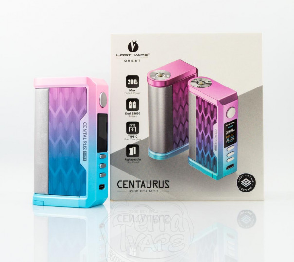 Lost Vape Centaurus Q200 Мод 200w Бокс мод Lost Vape Centaurus Q200 Мод 200w Бокс мод