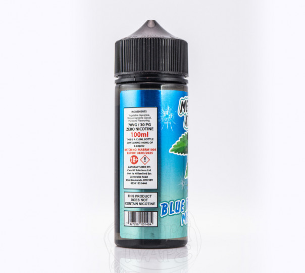 Menthol Attack Organic Blue Raspberry Menthol 120ml 3mg на органічному нікотині Menthol Attack Organic Blue Raspberry Menthol 120ml 3mg на органічному нікотині