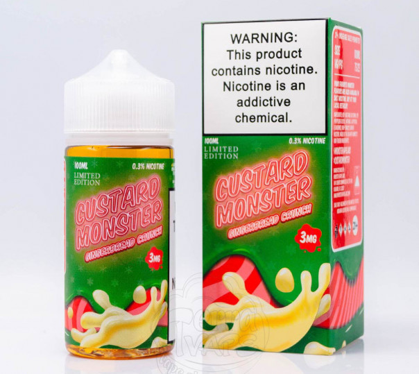 Рідина Custard Monster Organic Gingerbread Crunch 100ml 3mg