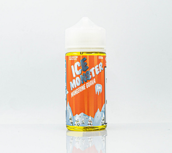 Жидкость Ice Monster Organic Mangerine Guava 100ml 3mg на органическом никотине со вкусом манго, тангерина и гуавы с холодком Жидкость Ice Monster Organic Mangerine Guava 100ml 3mg на органическом никотине со вкусом манго, тангерина и гуавы с холодком