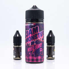 Jam Monster Organic Shortfill  Mixed Berry 110ml 1.5mg