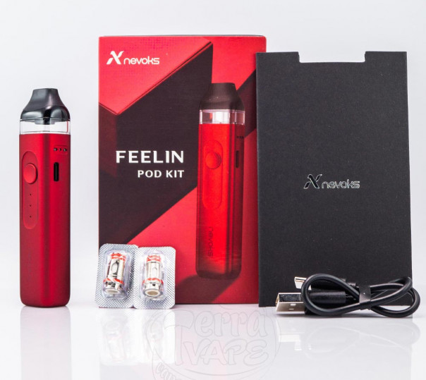 Nevoks Feelin Pod Kit 1000mAh Red Многоразовая POD система
