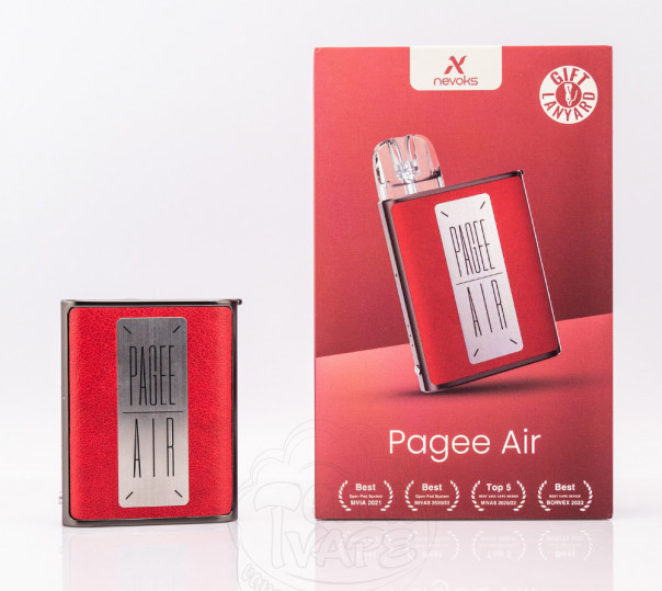 Nevoks Pagee Air Pod Kit 1000mAh Багаторазова POD система Nevoks Pagee Air Pod Kit 1000mAh Багаторазова POD система
