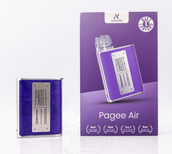 Nevoks Pagee Air Pod Kit 1000mAh Багаторазова POD система Nevoks Pagee Air Pod Kit 1000mAh Багаторазова POD система