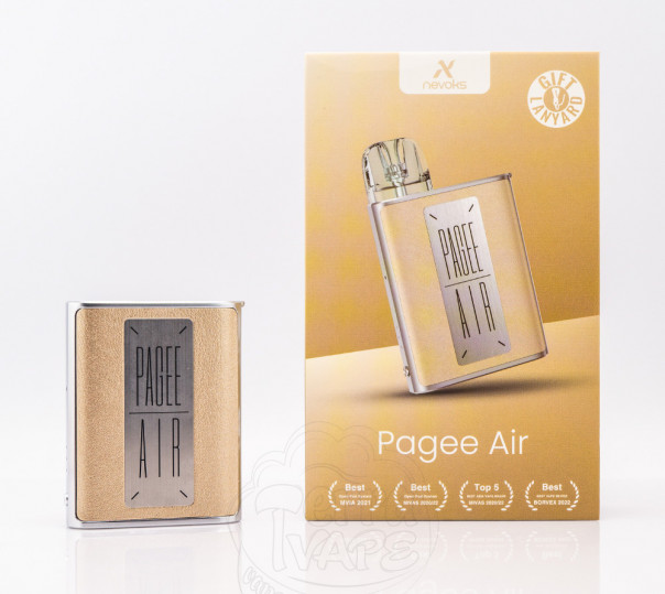 Nevoks Pagee Air Pod Kit 1000mAh Багаторазова POD система Nevoks Pagee Air Pod Kit 1000mAh Багаторазова POD система