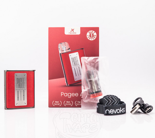 Nevoks Pagee Air Pod Kit 1000mAh Багаторазова POD система Nevoks Pagee Air Pod Kit 1000mAh Багаторазова POD система