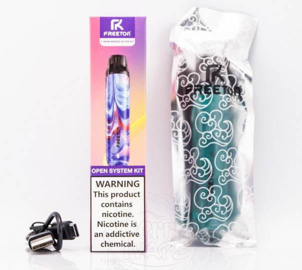 Freeton F-Resin Breeze Se Pod Kit Багаторазова POD система Freeton F-Resin Breeze Se Pod Kit Багаторазова POD система