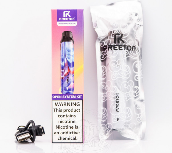Freeton F-Resin Breeze Se Pod Kit Багаторазова POD система Freeton F-Resin Breeze Se Pod Kit Багаторазова POD система