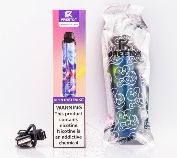 Freeton F-Resin Breeze Se Pod Kit Багаторазова POD система Freeton F-Resin Breeze Se Pod Kit Багаторазова POD система