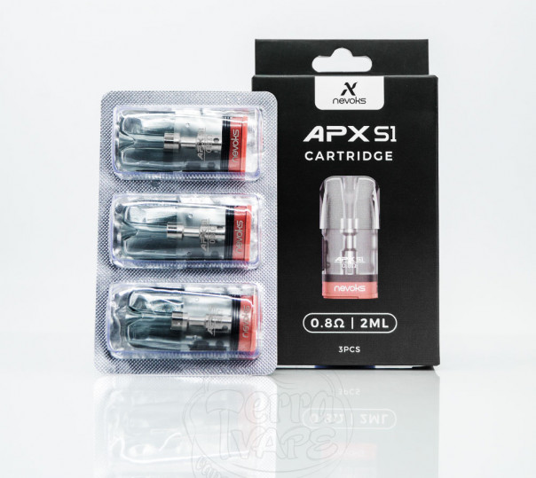 Картридж для багаторазової POD системи APX S1, APX C1, Pagee Air Pod Kit 2ml Картридж для багаторазової POD системи APX S1, APX C1, Pagee Air Pod Kit 2ml