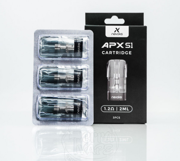 Картридж для багаторазової POD системи APX S1, APX C1, Pagee Air Pod Kit 2ml Картридж для багаторазової POD системи APX S1, APX C1, Pagee Air Pod Kit 2ml